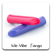 We-Vibe Tango: Versatile, travel-friendly, perfect vibrations. This is the vibrator I use 90% of the time. 