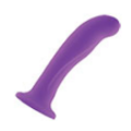 First Dildo Recommendation #13 - Blush Luxe Purity 2 - Tapered head that quickly swells up again in the middle then tapes down again. Available in medium liilac purple. 