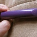 The "lipstick" style tip of the We-Vibe Tango