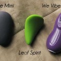 Left to Right: Je Joue Mimi, Leaf Spirit and We Vibe Touch. Three luxury, silicone vibrators with the same flaw
