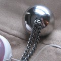 The Stainless Steel Geisha Love Ball kegel exerciser similar to the kegel bead described in 50 Shades of Grey