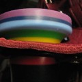 BS Rainbow G-Spot shown in the Aslan Jaguar/Minx Harness