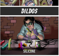 My SheVibe avatar as their image for "silicone dildos" 