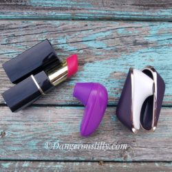 Showing size difference between Womanizer 2GO, Womanizer Starlet and Satisfyer Pro Travel